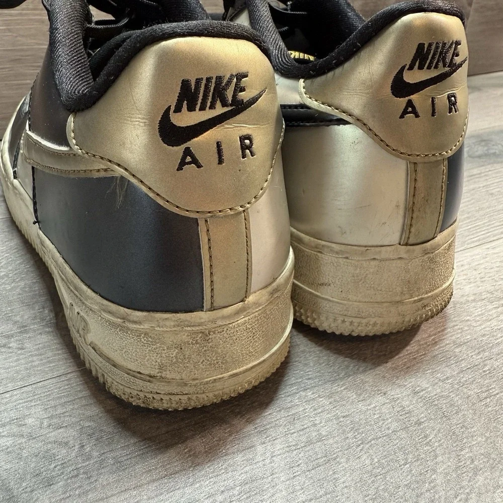 Nike Air Force 1 LV8 Low Metallic Cool Grey (GS) - 849345-003 - Size 7Y